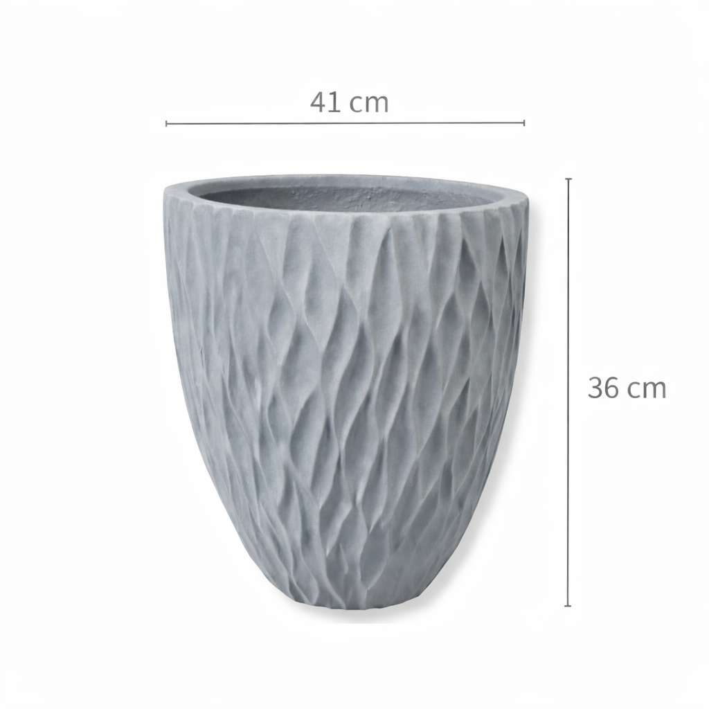 Willow Wave Stone Planter