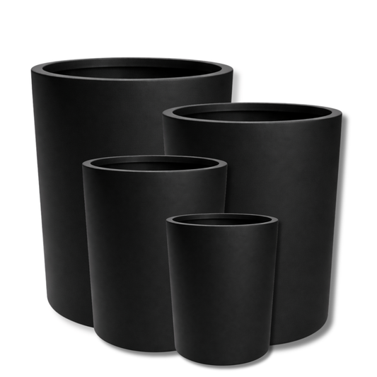 Heaven Matte Black GRP Planter