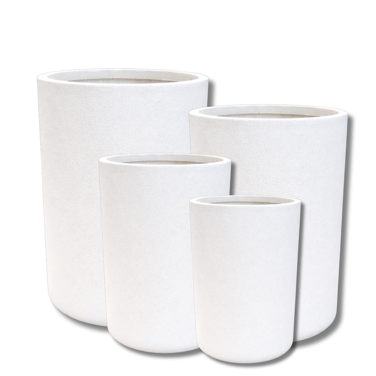 Heaven Cylinder  Stone Planter