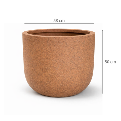 Nexa Round  Stone Planter