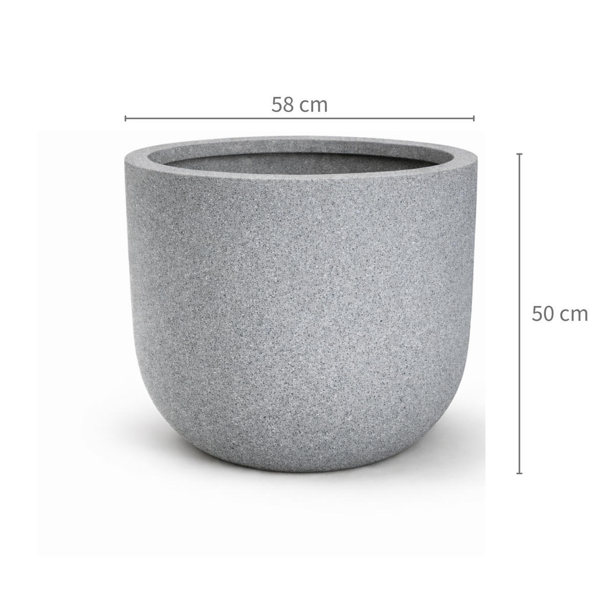 Nexa Round  Stone Planter