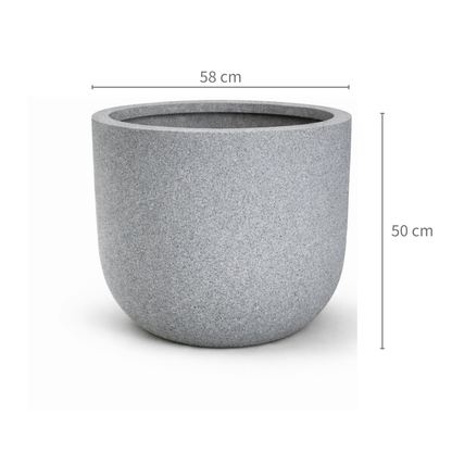 Nexa Round  Stone Planter