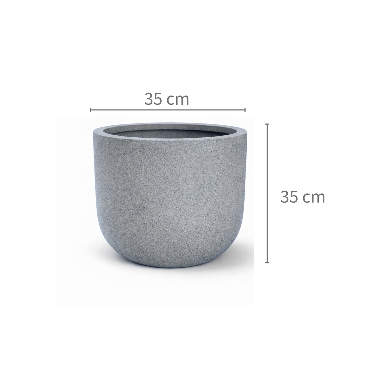 Nexa Round  Stone Planter