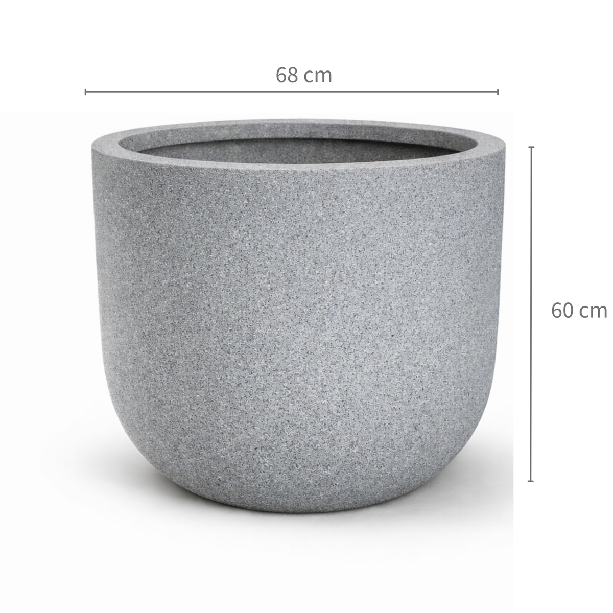 Nexa Round  Stone Planter