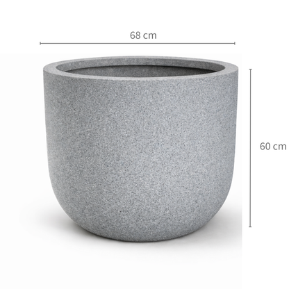 Nexa Round  Stone Planter