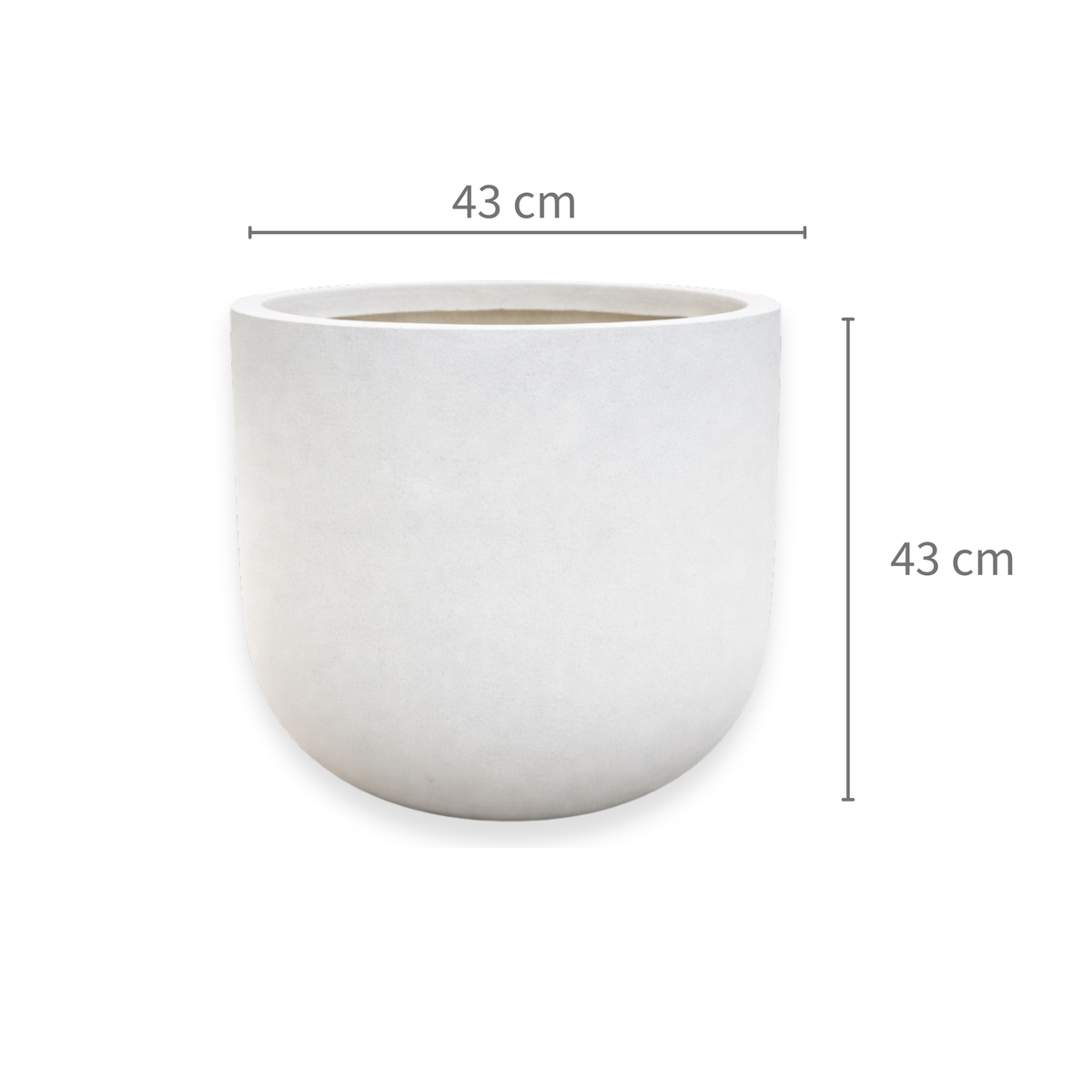 Nexa Round  Stone Planter