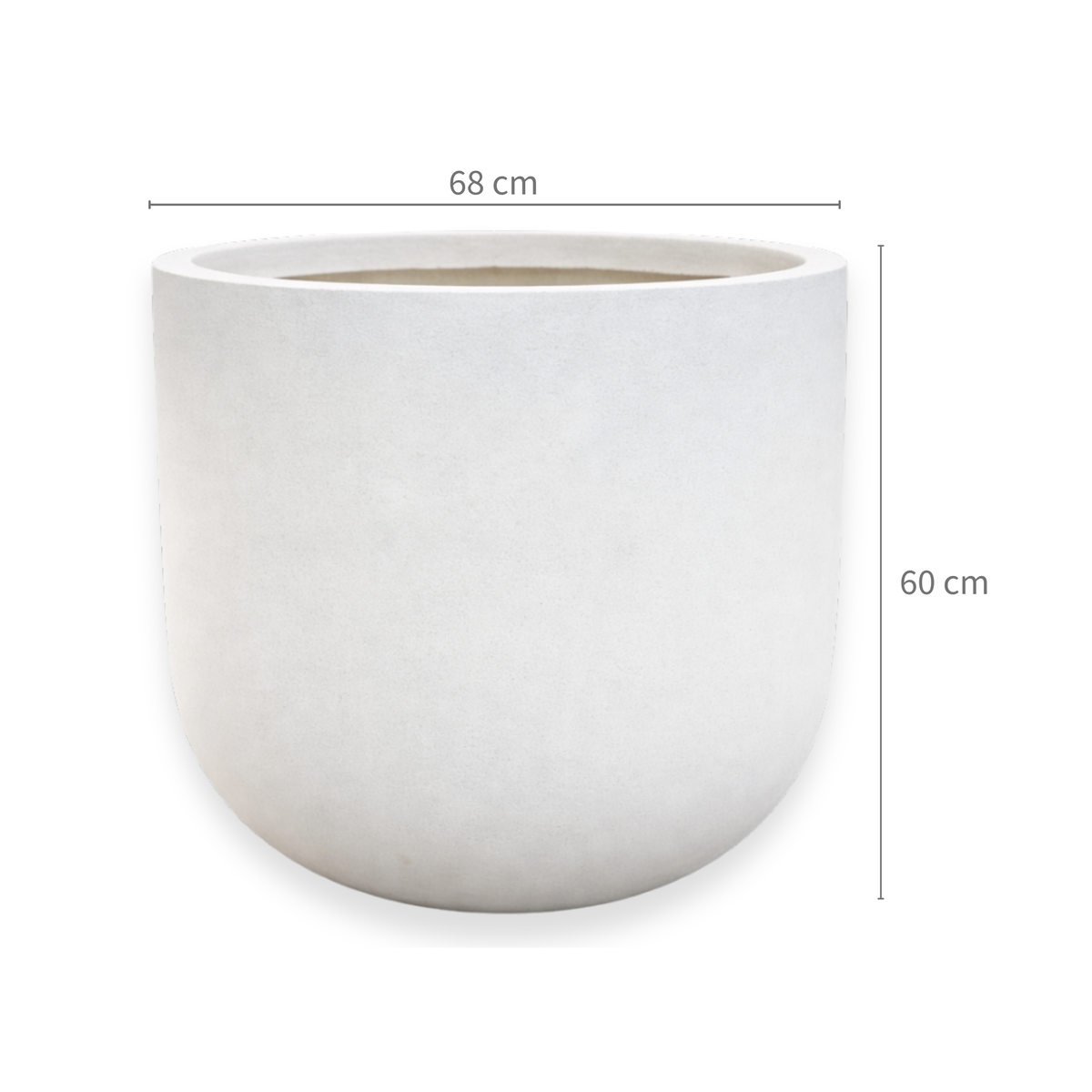 Nexa Round  Stone Planter
