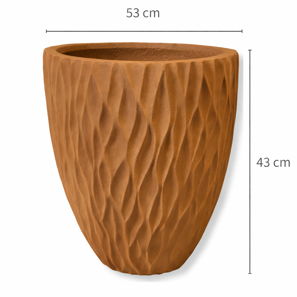 Willow Wave Stone Planter