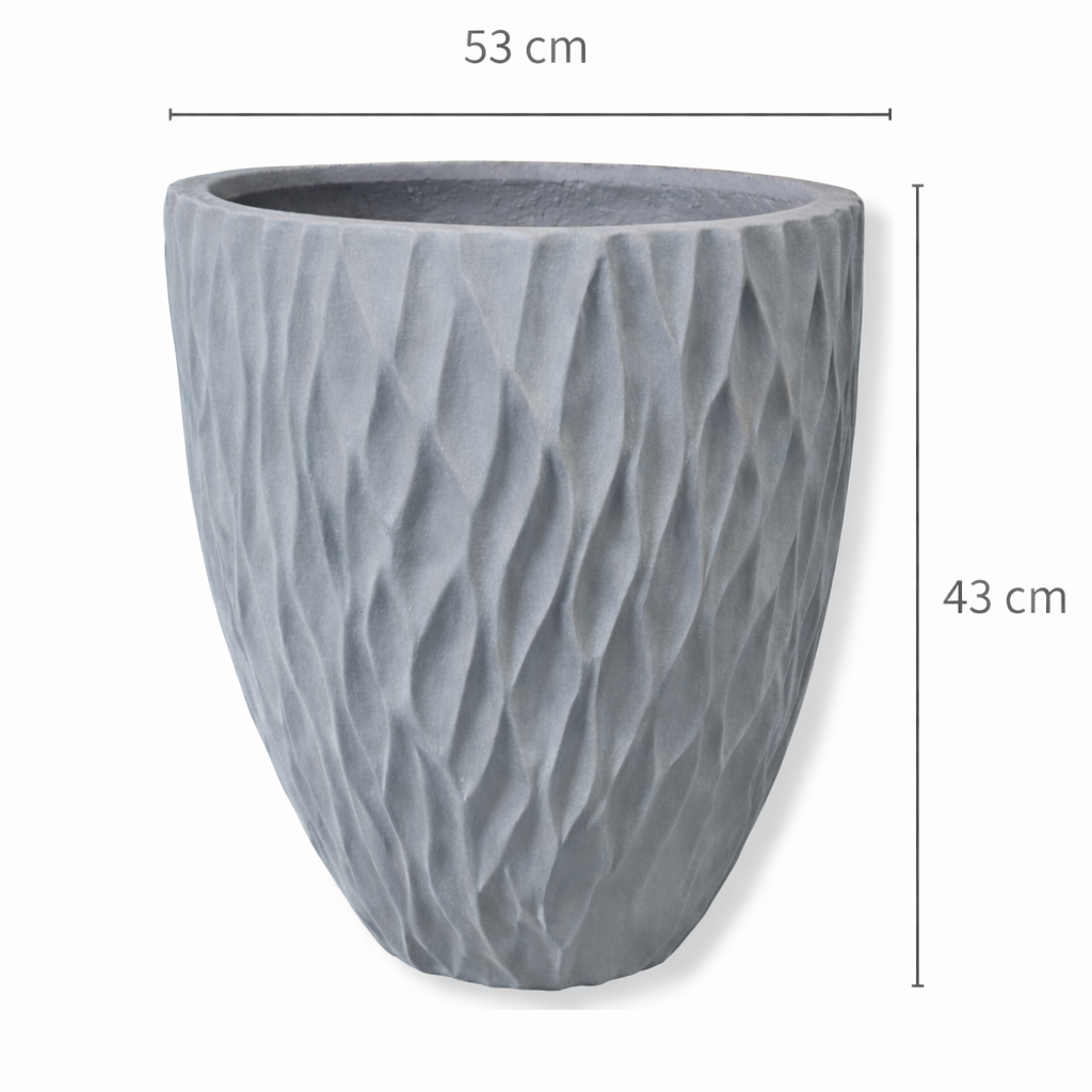 Willow Wave Stone Planter