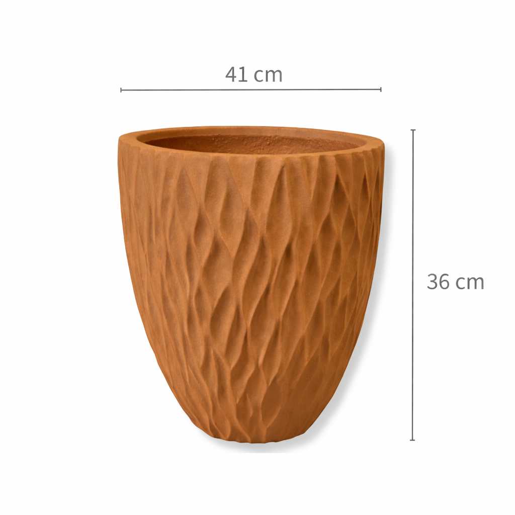 Willow Wave Stone Planter